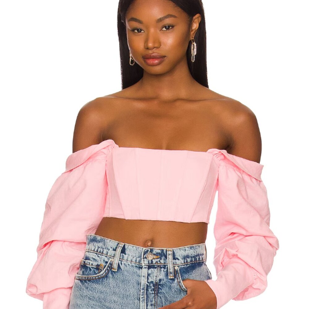 NWT NBD Odilia Top in Pink Size XS
